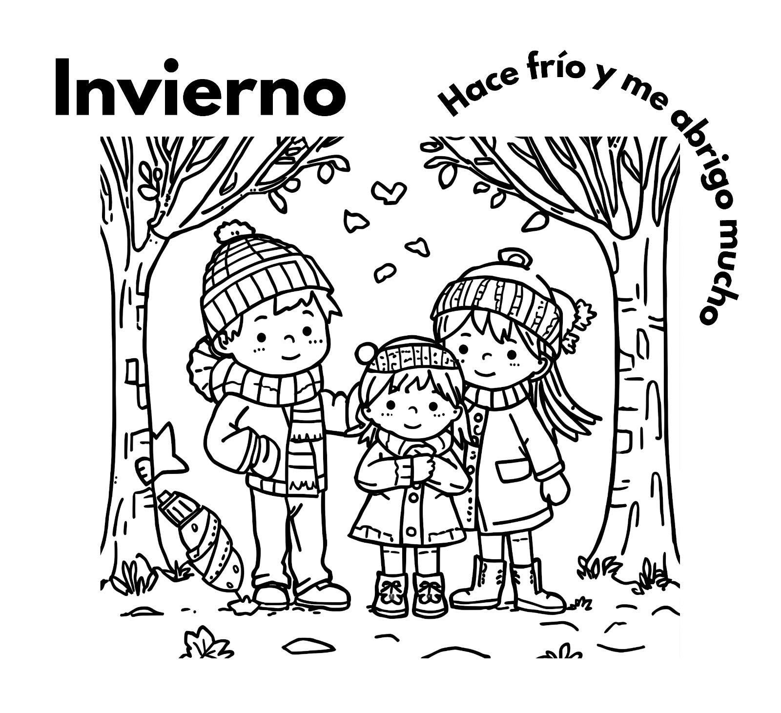 Feliz Coloreando Ando – Estaciones y Meses del Año (3+)