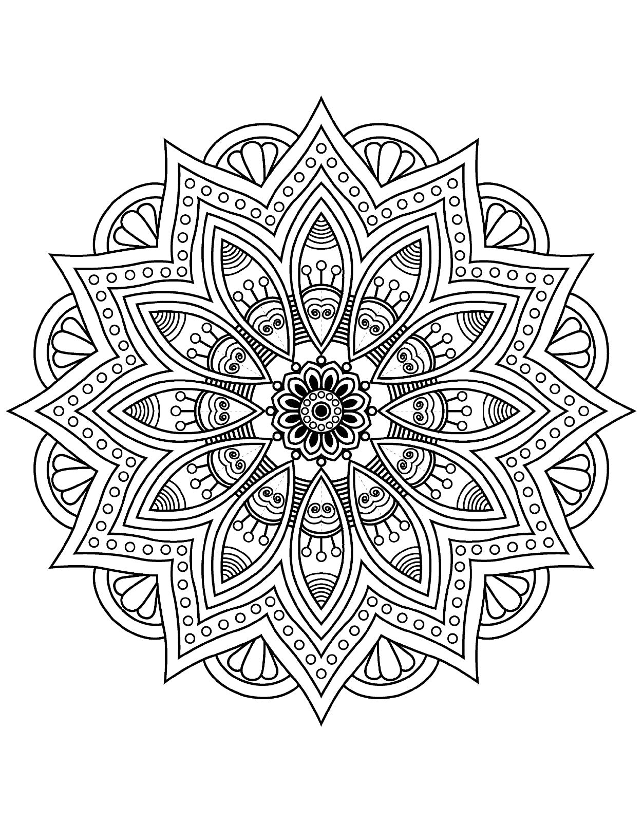 Coloreando Mandalas – Taco de Mandalas (Todas las edades)