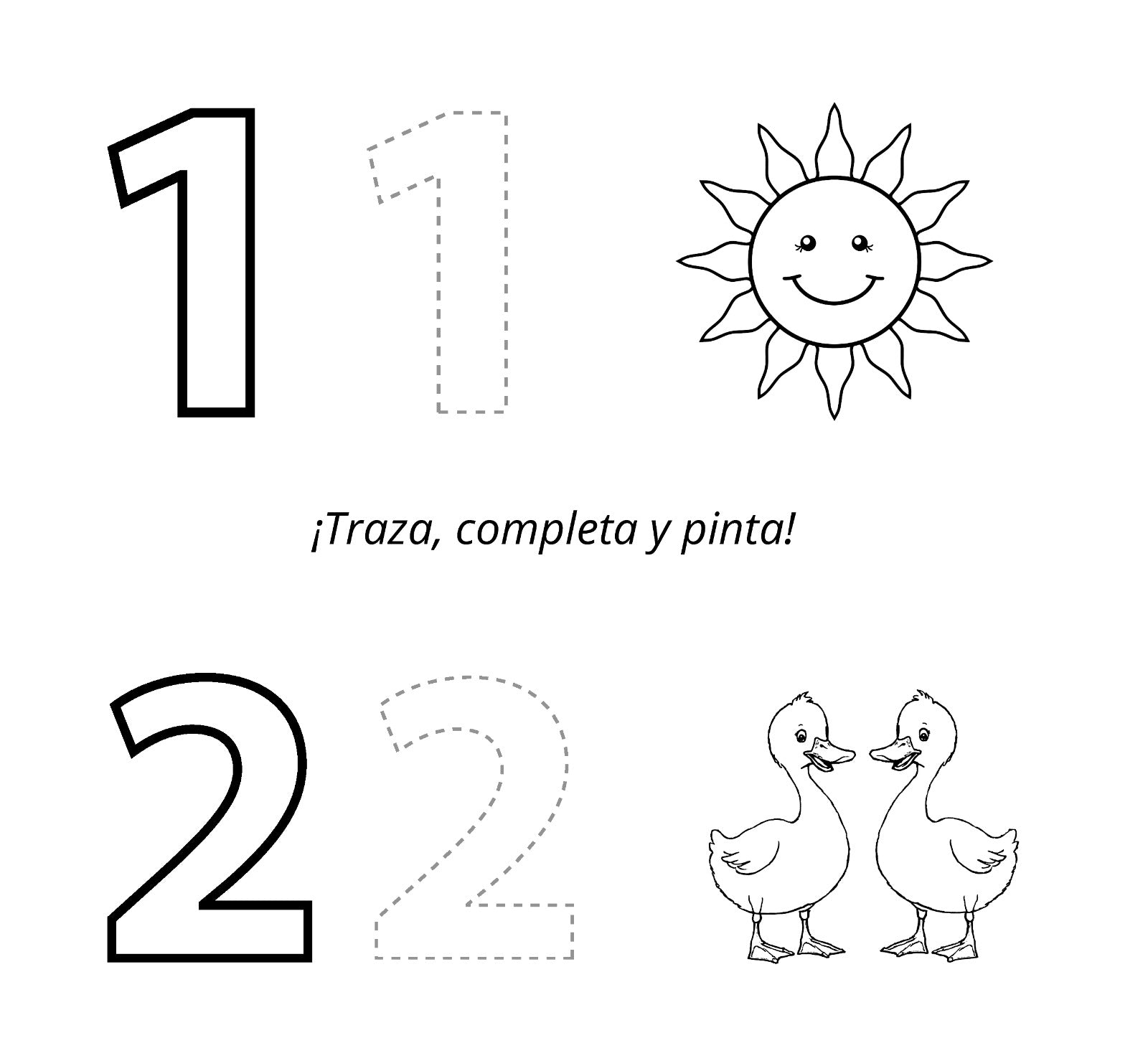 Feliz Coloreando Ando – Mis Primeros Números y Vocales (3+)