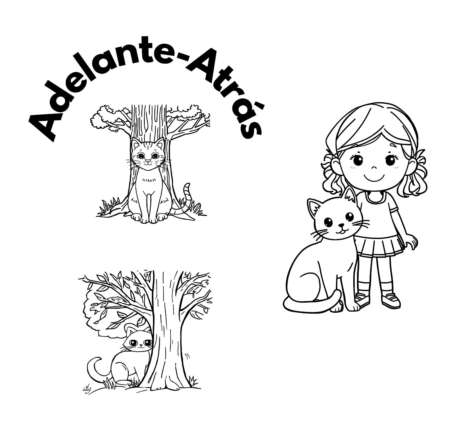 Feliz Coloreando Ando – Conceptos Opuestos (3+)