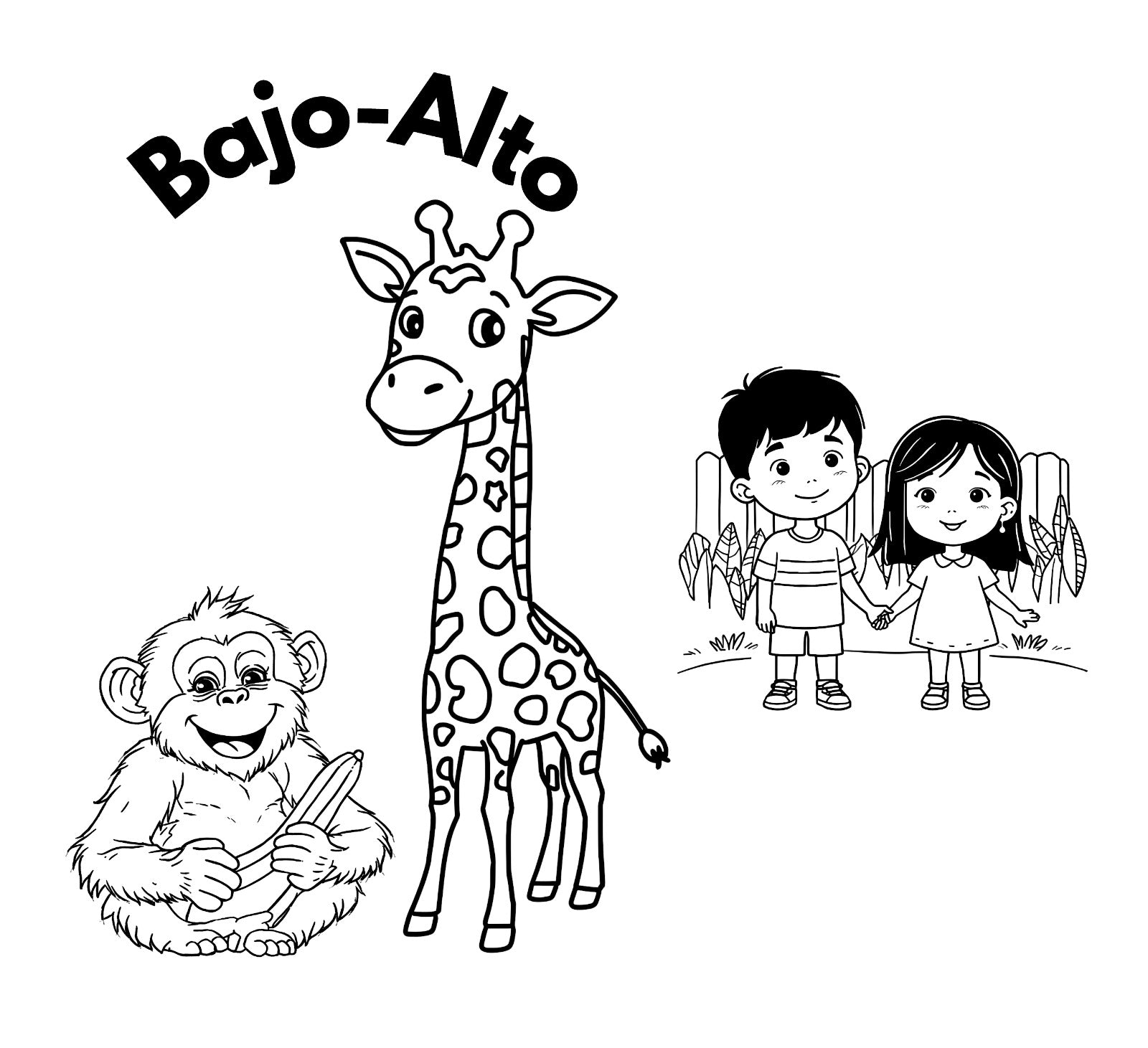 Feliz Coloreando Ando – Conceptos Opuestos (3+)