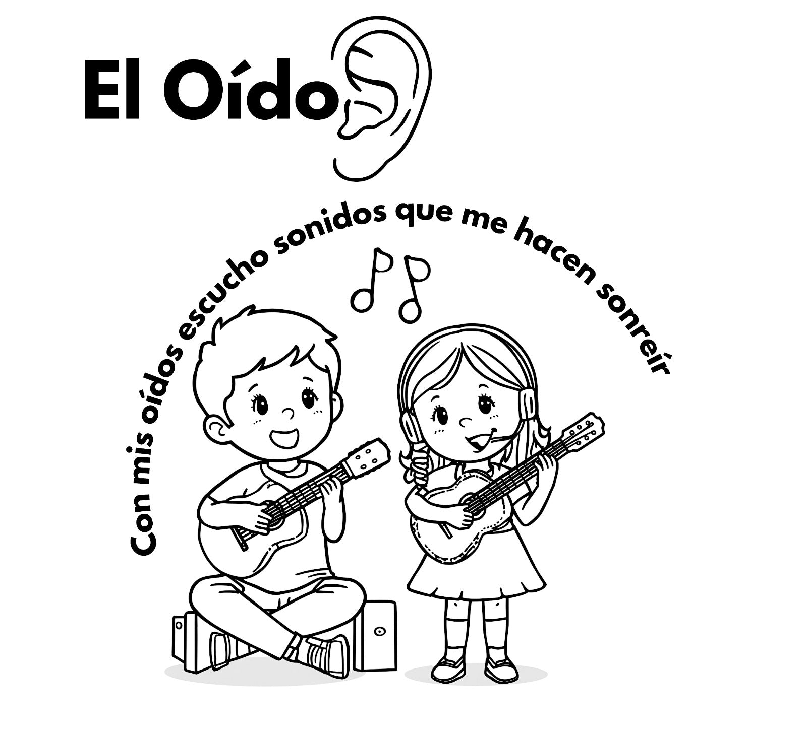 Feliz Coloreando Ando – Los Sentidos y Mi Mundo (3+)